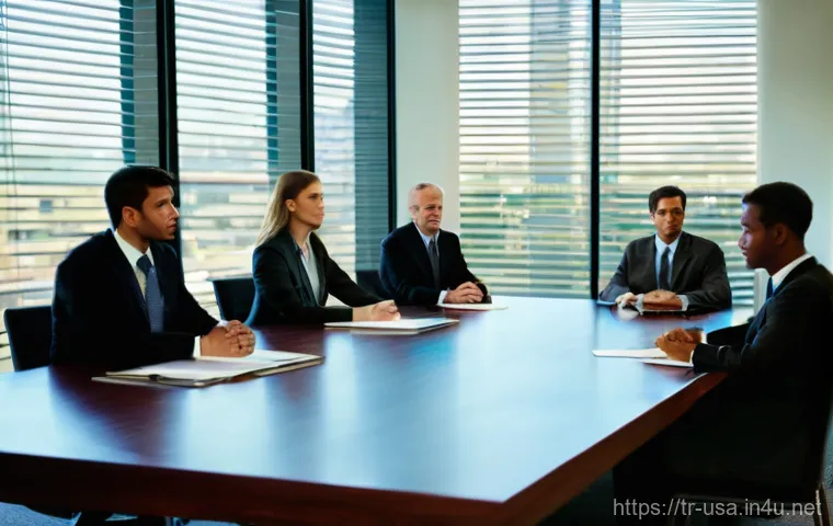 미국 사형제도 논란 - **Prompt 1: A Thoughtful Legal Discourse**
"A diverse group of legal professionals, including a ...