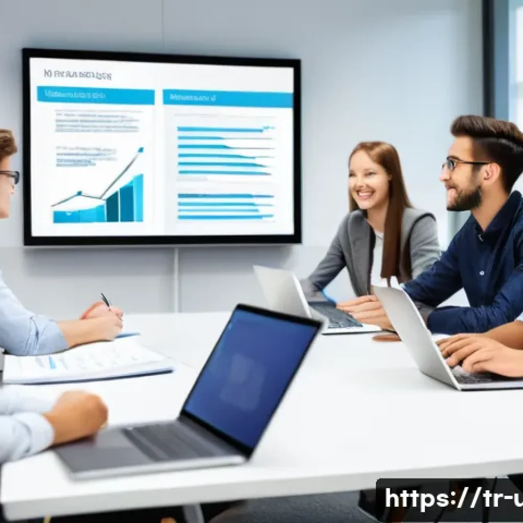 미국 대학 동아리 문화 - **Prompt:** A dynamic scene inside a modern university's "Entrepreneurship Club" meeting. A diverse ...